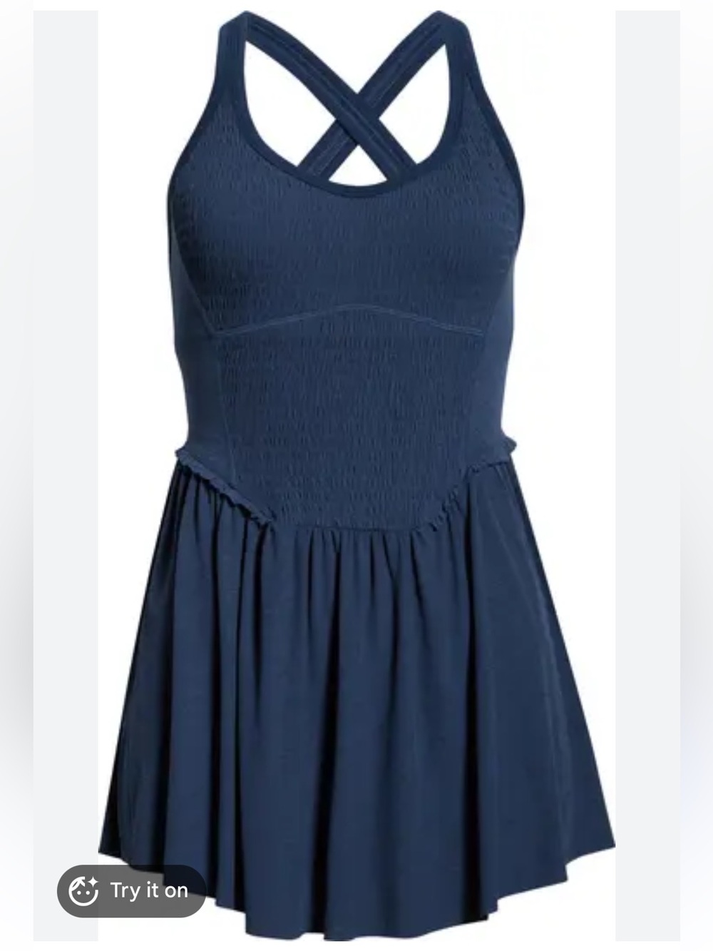 FP Movement by Free People Smockin’ Hot Mini Athletic Dress NWOT - Picture 2 of 10